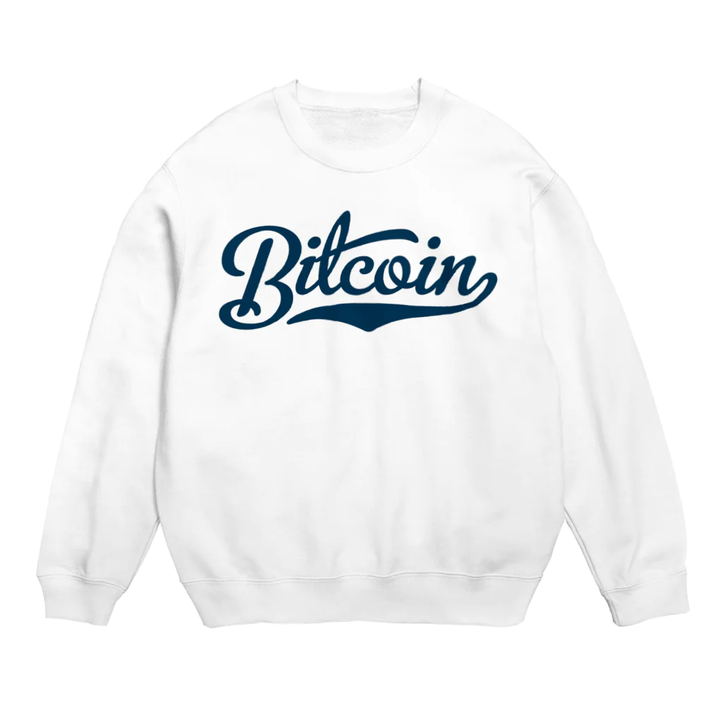 TROPiCALViBESのbitcoin #1 navy font スウェット