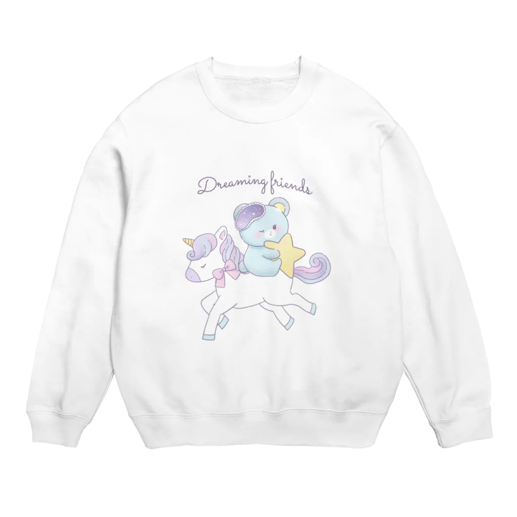 Dreaming Friendsのユニコーンとメル Crew Neck Sweatshirt