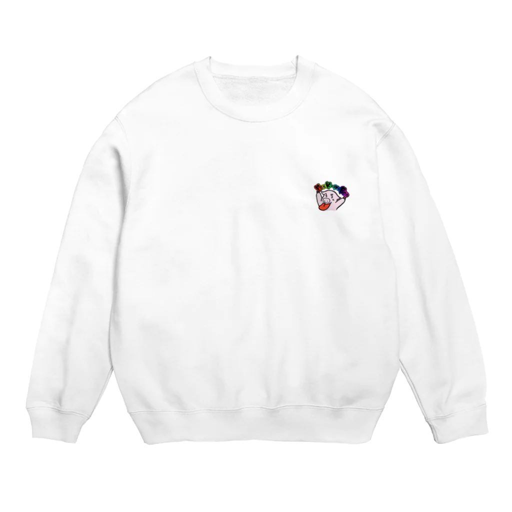 劇団Peek-a-Booのぱお Crew Neck Sweatshirt