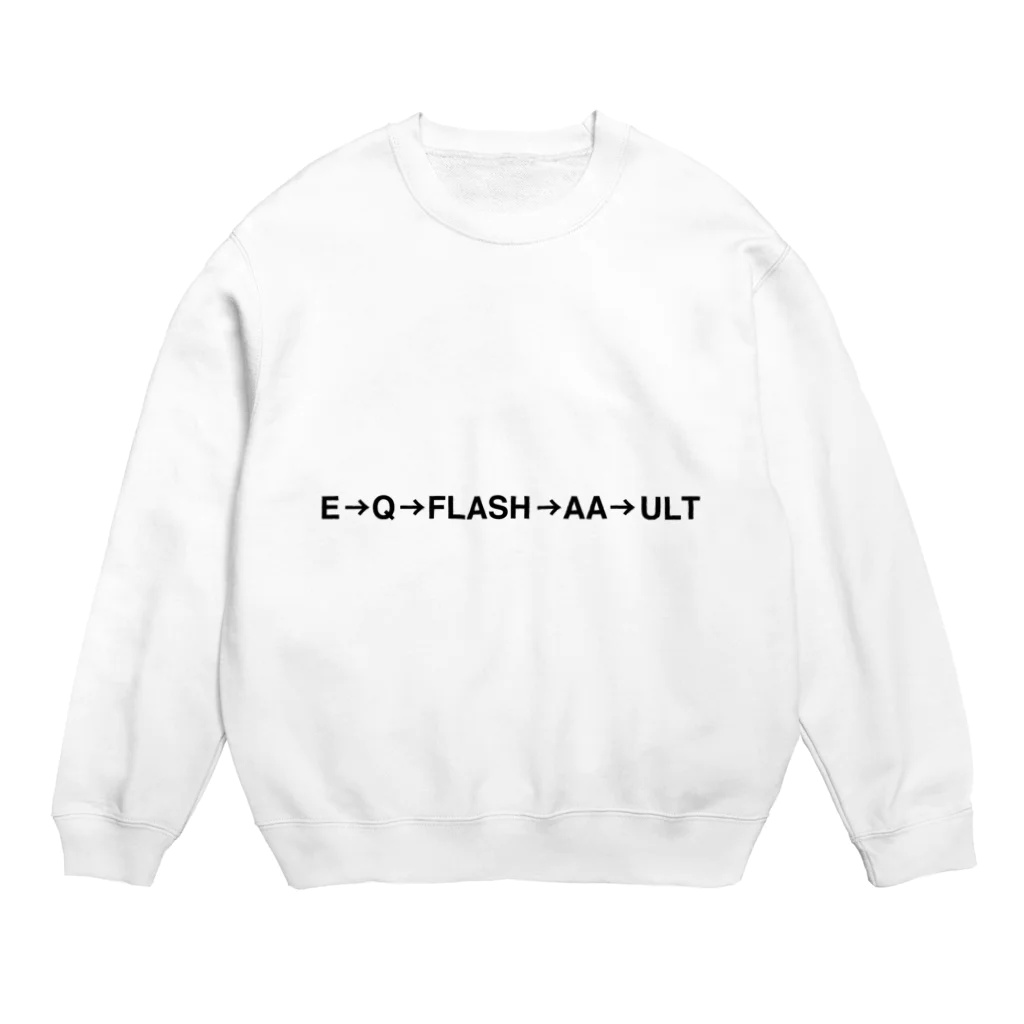 ねおきのヤスオコンボ-A Crew Neck Sweatshirt