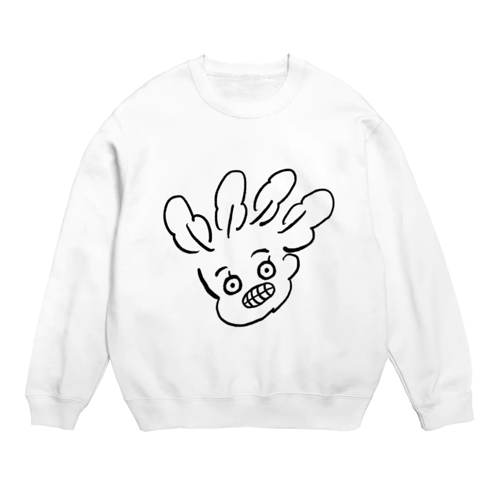 ビニールハウスのホウレンソウ(怒) Crew Neck Sweatshirt