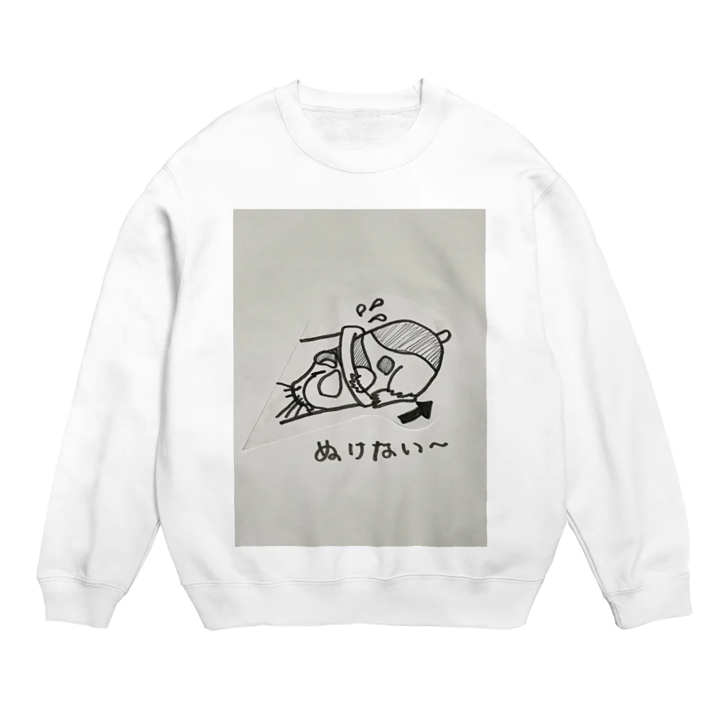 メルティキュートの後に引けないハムスター Crew Neck Sweatshirt