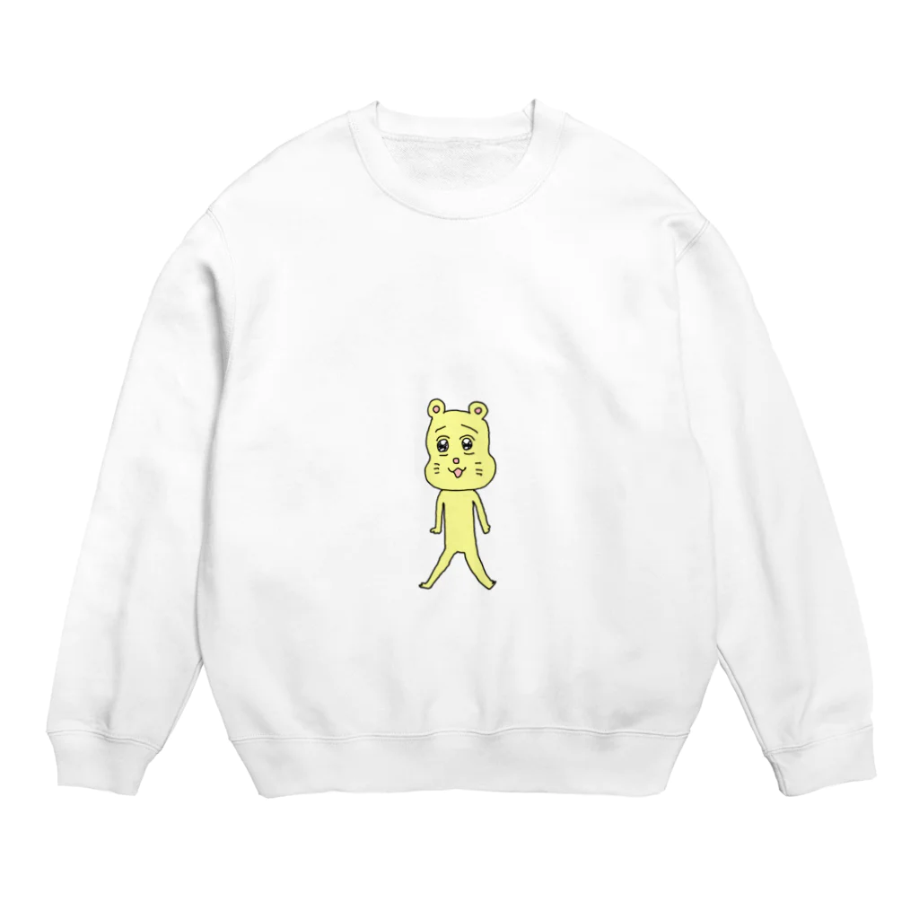 田中らぶリ～な♪(ざこ)@僕ラブ32のハム吾郎 Crew Neck Sweatshirt