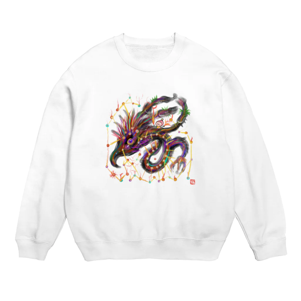 PUUTY LANDの百花繚乱 Crew Neck Sweatshirt