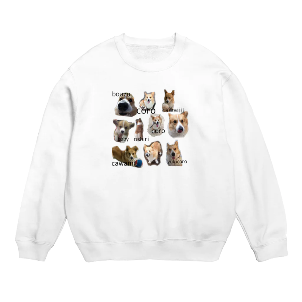 ゆりのころたんパーカー Crew Neck Sweatshirt