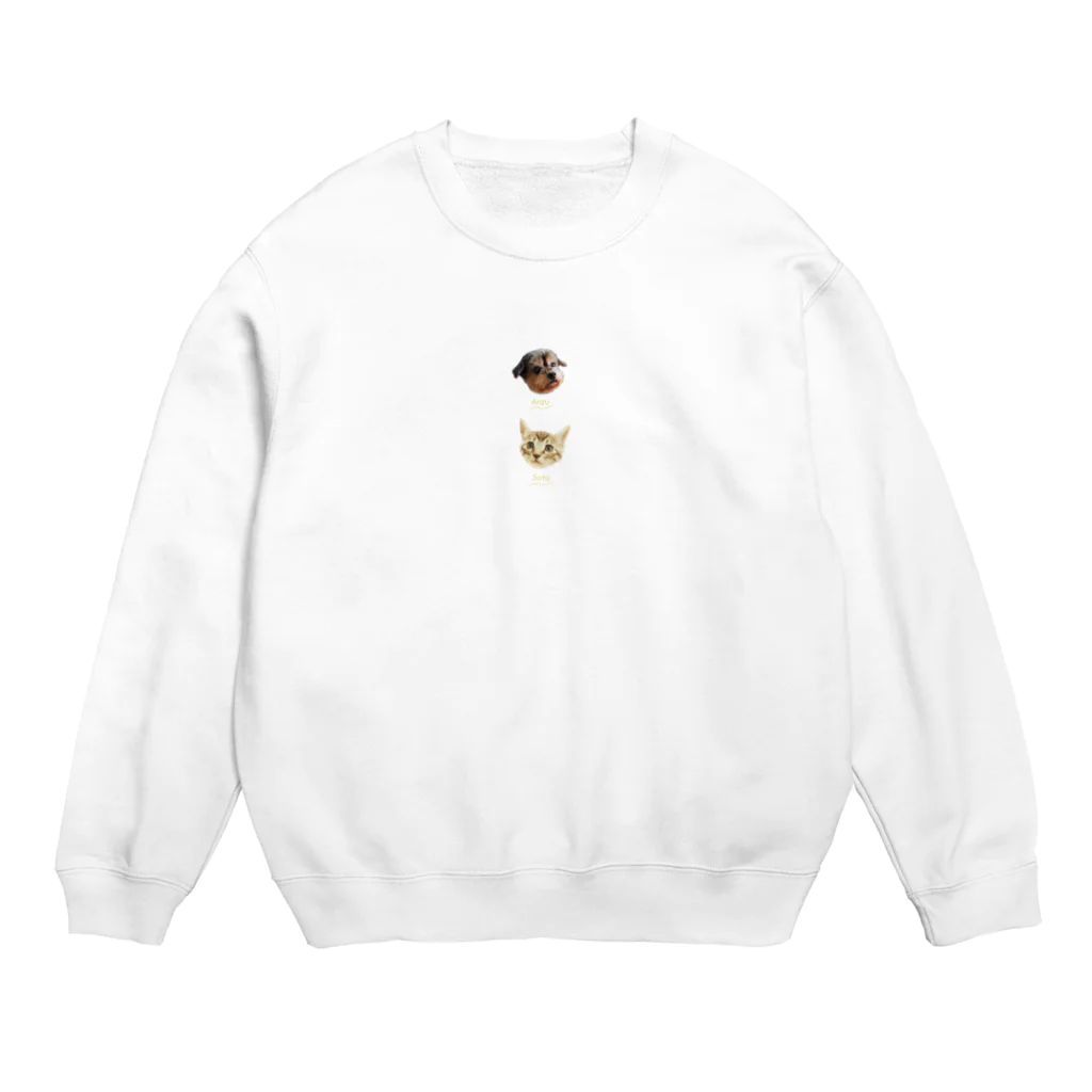 あんちゃんとそうたんのあんちゃんそうたん Crew Neck Sweatshirt