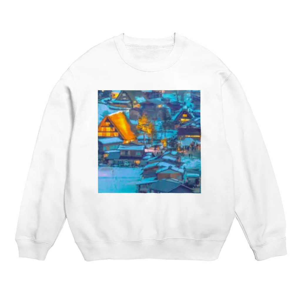 株式会社 恋空renkuu通販課の白川郷 Crew Neck Sweatshirt