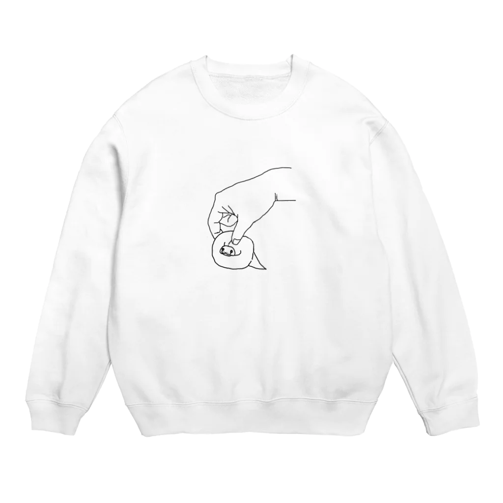 きつね。の部屋の掴めるボールパイソンスウェット Crew Neck Sweatshirt