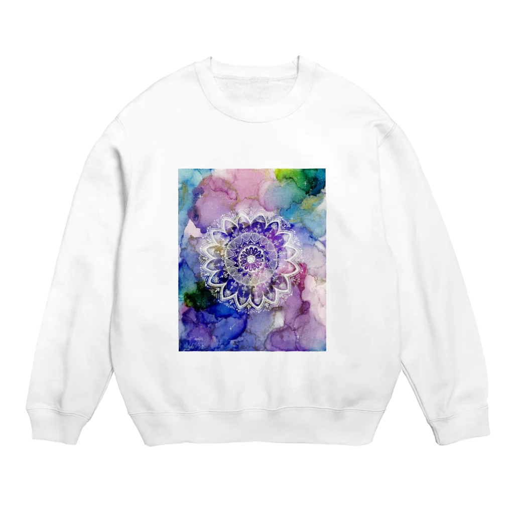 CLOVERの曼荼羅インクアート Crew Neck Sweatshirt