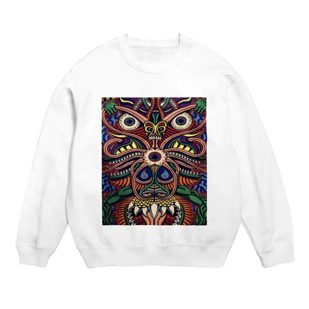 rixman_greenのHow many color? Crew Neck Sweatshirt