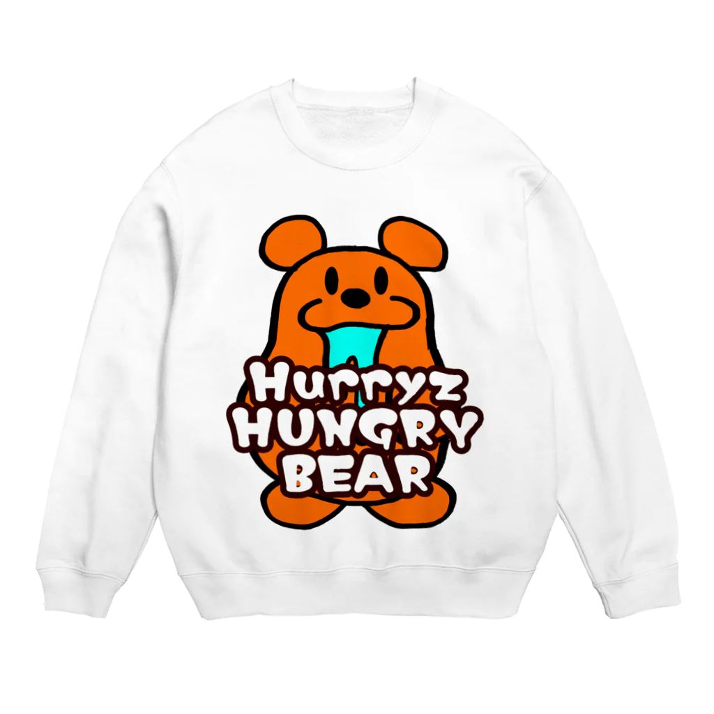 Hurryz HUNGRY BEARのHurryz HUNGRY BEAR シリーズ Crew Neck Sweatshirt