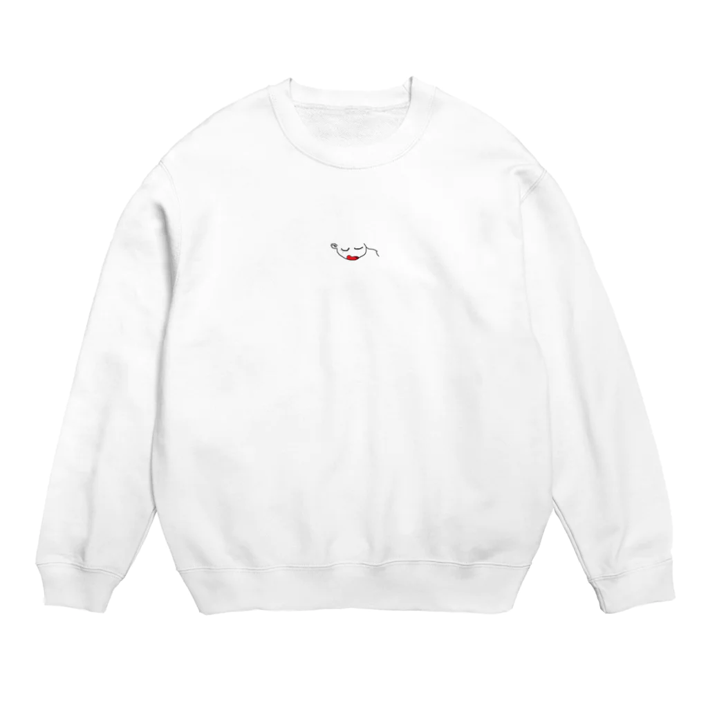 Yoxygen™の顔面 Crew Neck Sweatshirt