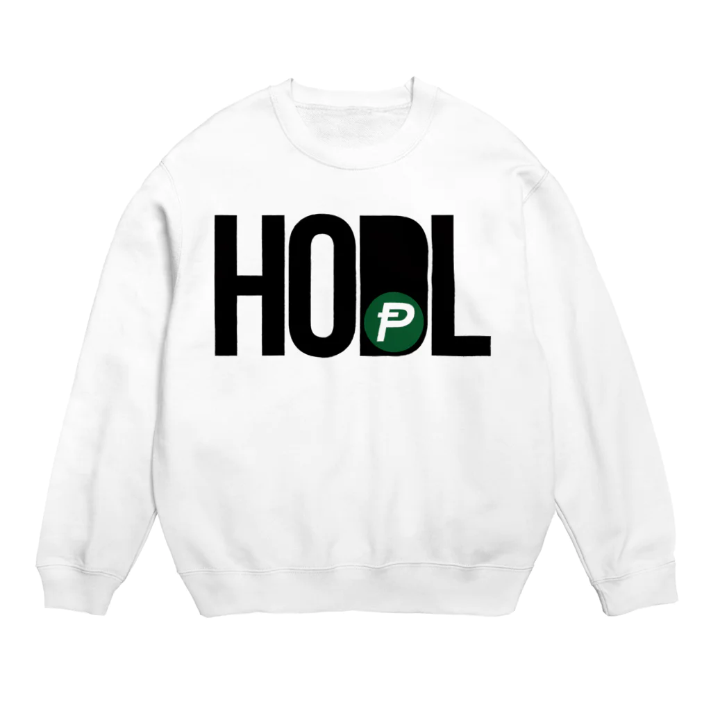 TROPiCALViBESのHODL POT blackfont スウェット