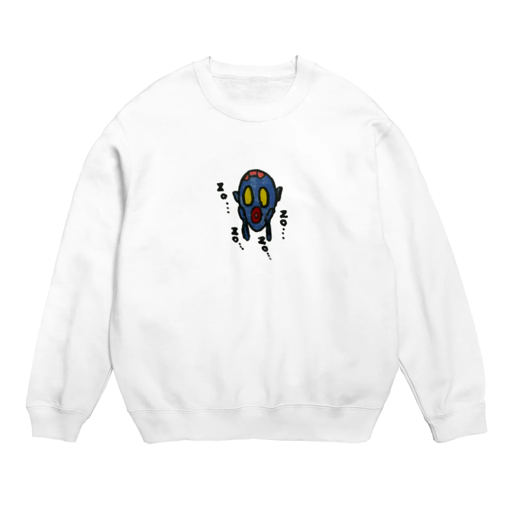 Hisa Desigh Storeのzozozoくん Crew Neck Sweatshirt