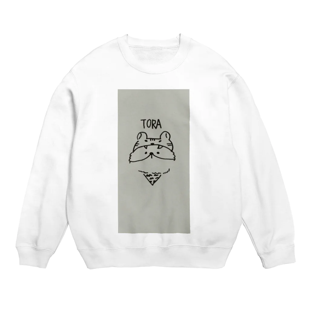 もろこぎくんの寅こぎ Crew Neck Sweatshirt