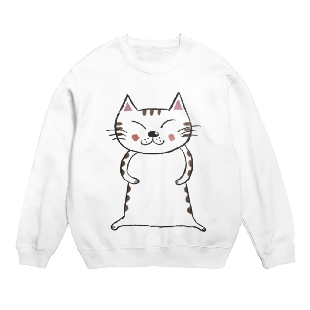 tokotosuzuの茶とら01 Crew Neck Sweatshirt