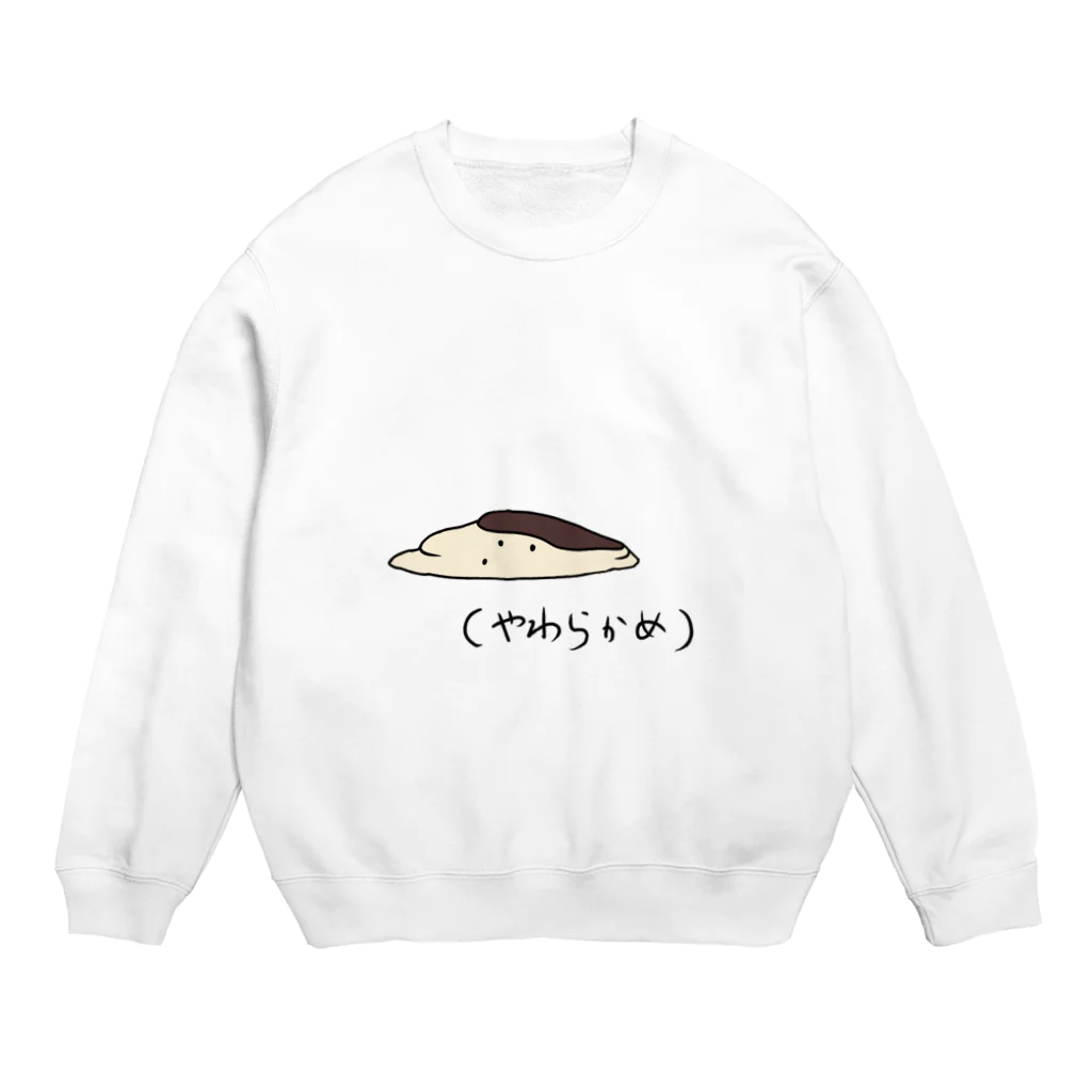 すぷらのプリン（やわらかめ） Crew Neck Sweatshirt