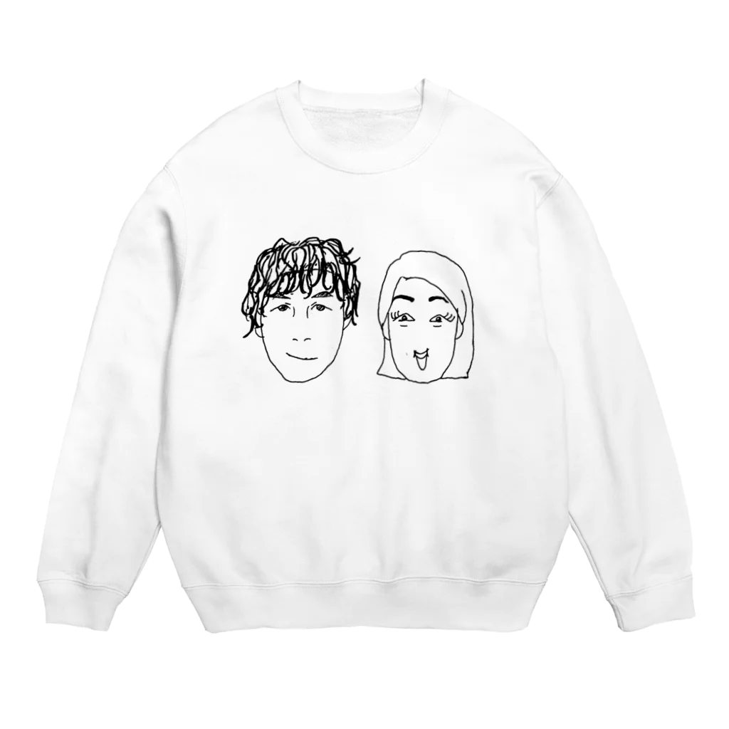 はなぴょんのお店の女と男・改 Crew Neck Sweatshirt