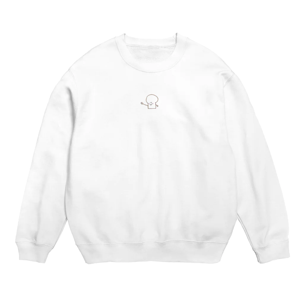 おもすのパンくん Crew Neck Sweatshirt