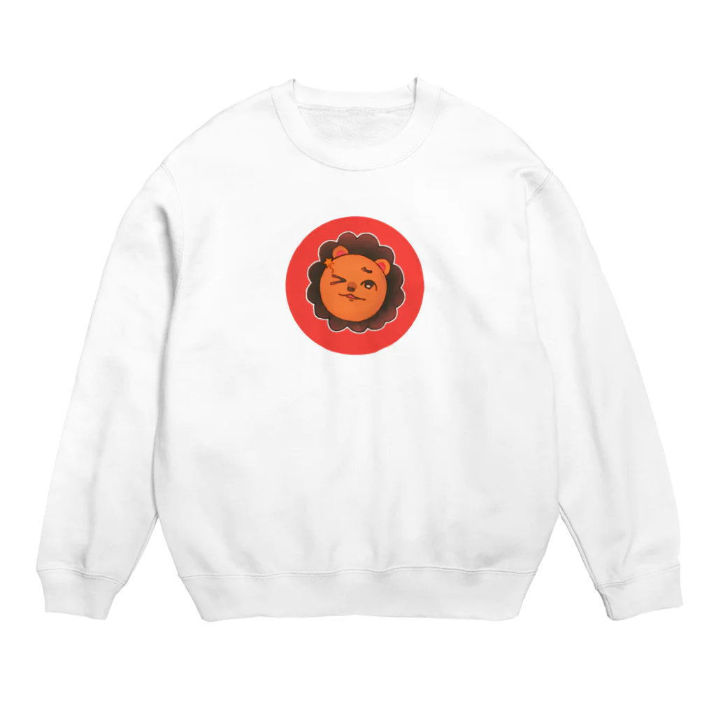 萩村漱石のらいおん〇 Crew Neck Sweatshirt