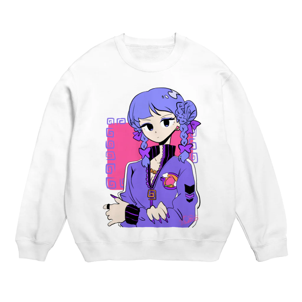 RUVISHのチャイナちゃん Crew Neck Sweatshirt