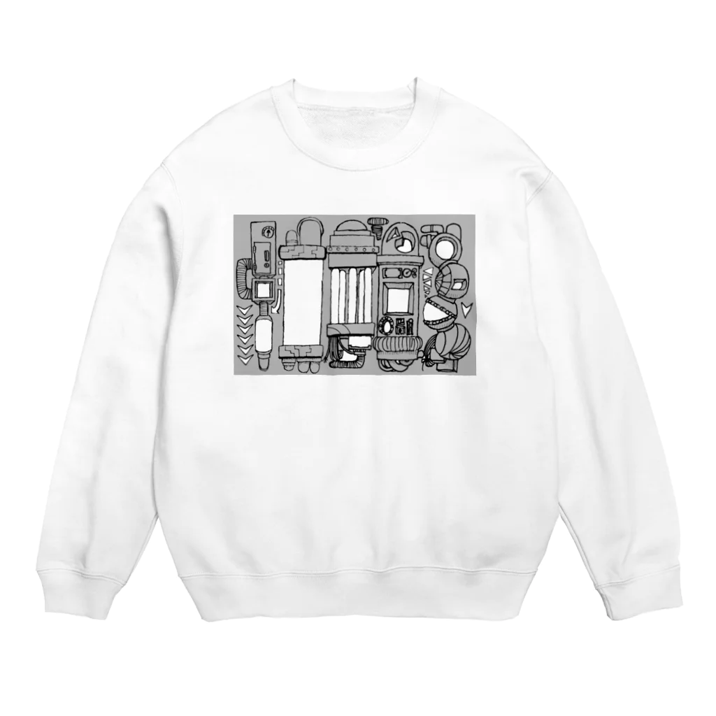 かわいい店@愛鳥江の培養液 Crew Neck Sweatshirt