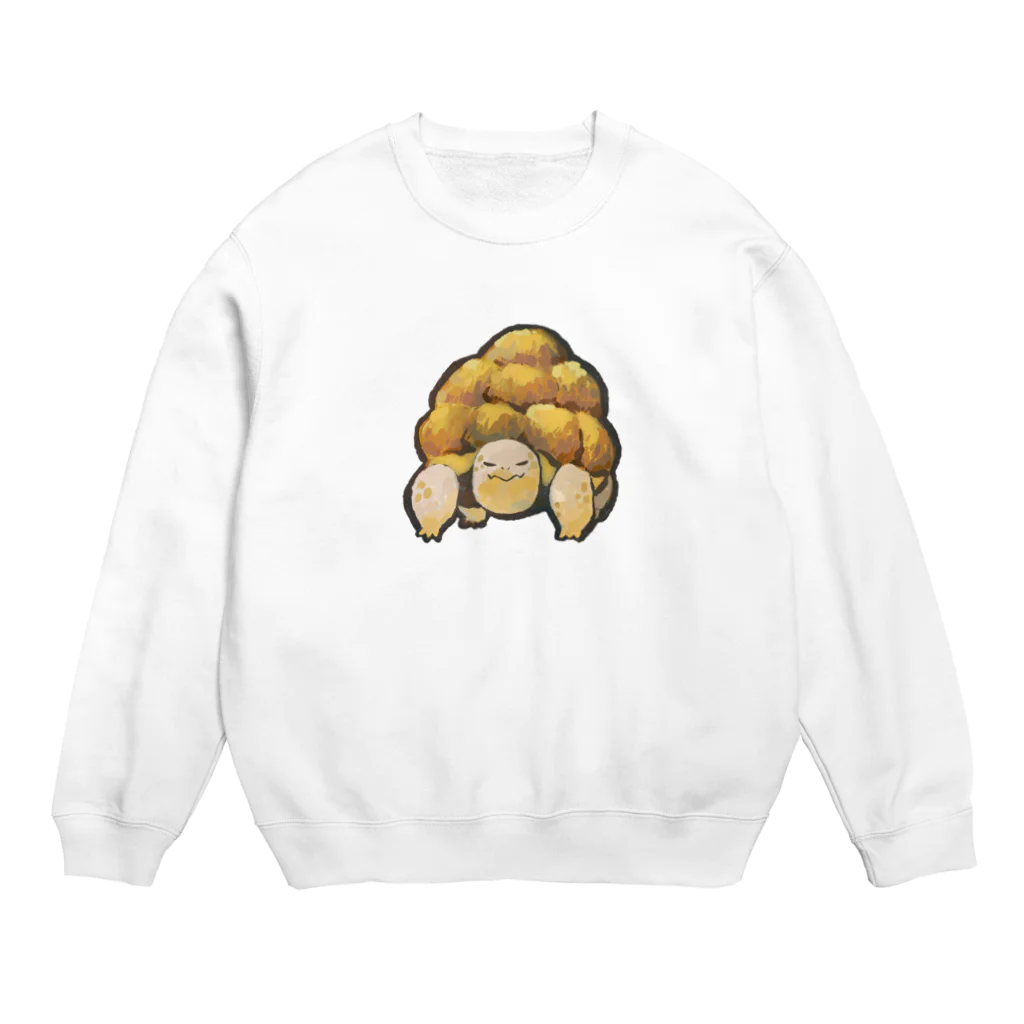 カメまる子🐢のギリ太くん(ノーマルvr) Crew Neck Sweatshirt