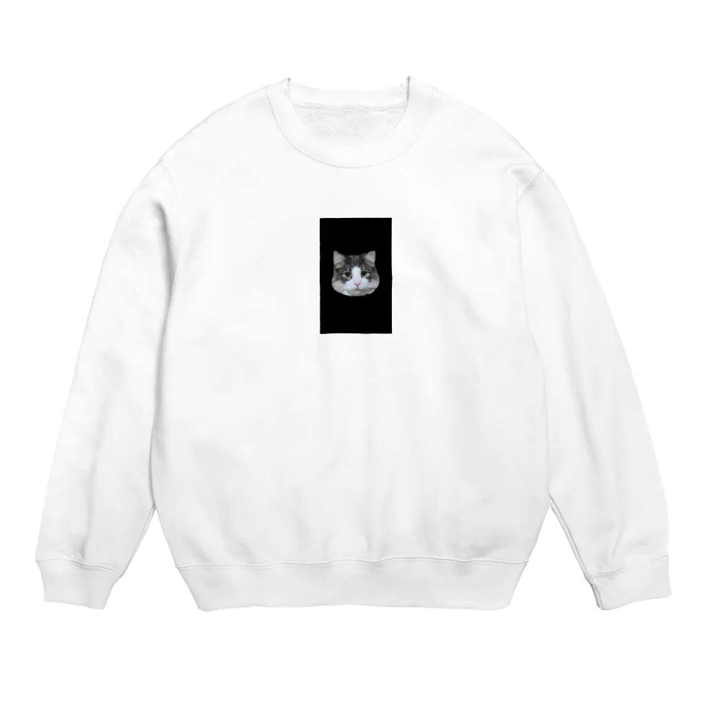 Timmy chan の猫の鳩胸 Crew Neck Sweatshirt