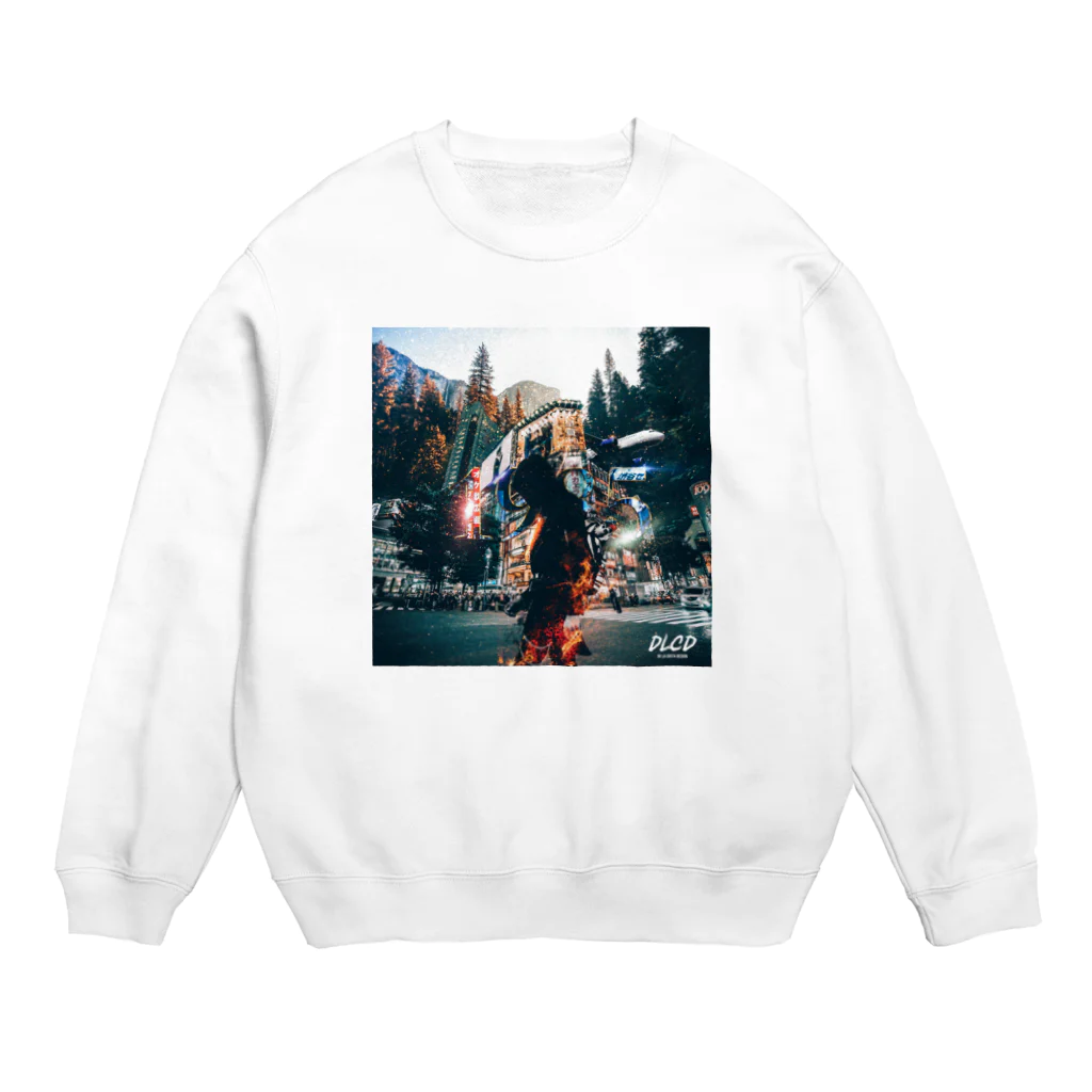 BUENA VIDAのFIRE SHIBUYA Crew Neck Sweatshirt