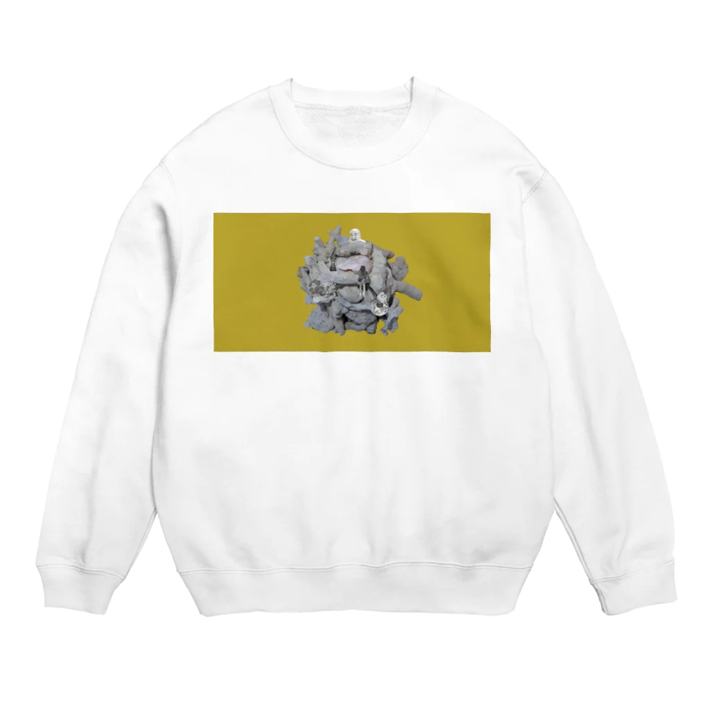 Metteyya 　Design　Goods 　Shop 　：のモノサンゴ Crew Neck Sweatshirt