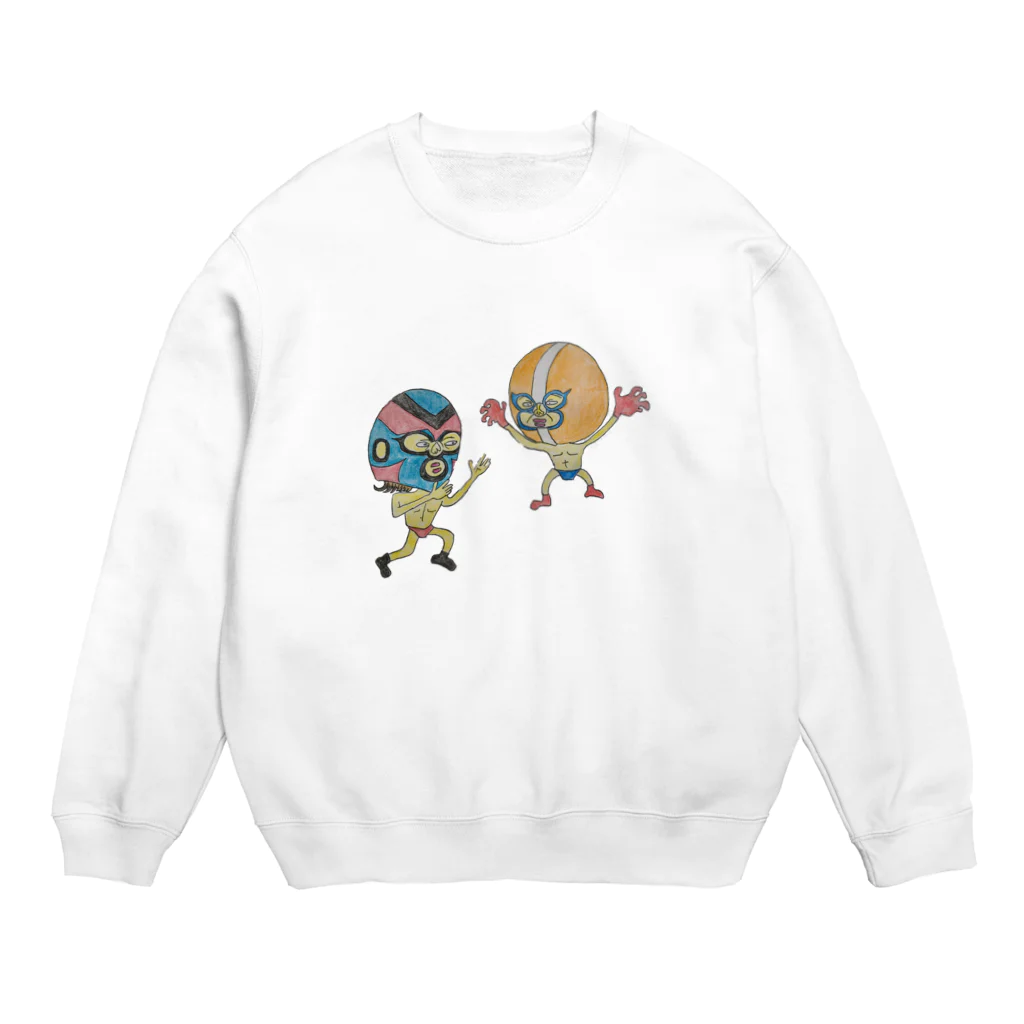 miiinaのMASKの人達 Crew Neck Sweatshirt