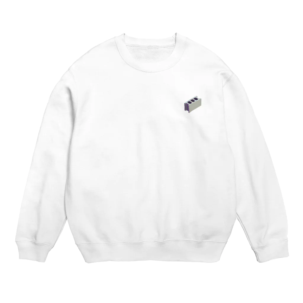 これおたのこんくりーとぶろっく Crew Neck Sweatshirt