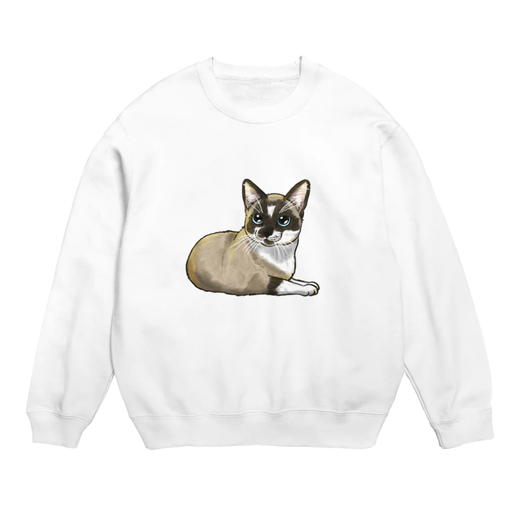 縁-yukari-の美男子 Crew Neck Sweatshirt