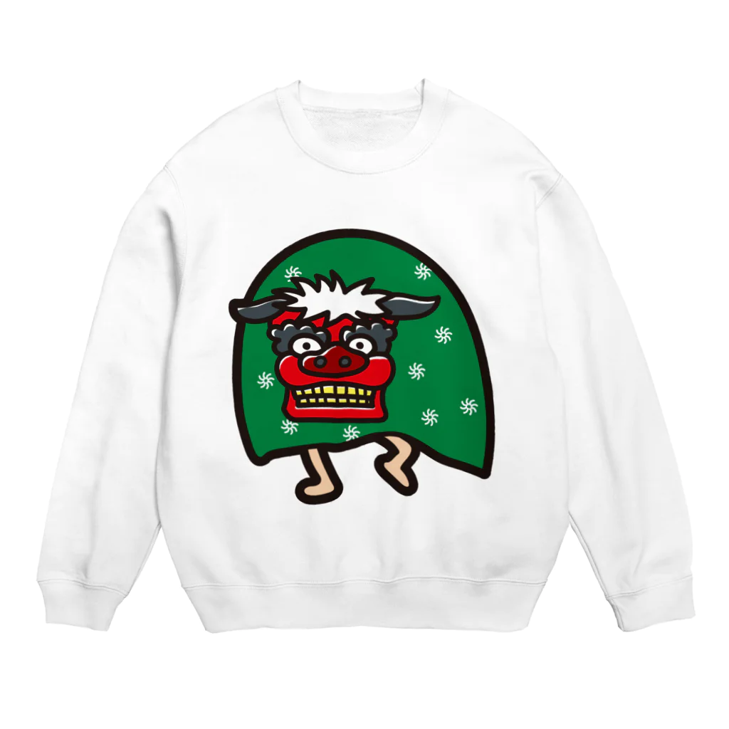 きくのらくがきの獅子舞 Crew Neck Sweatshirt