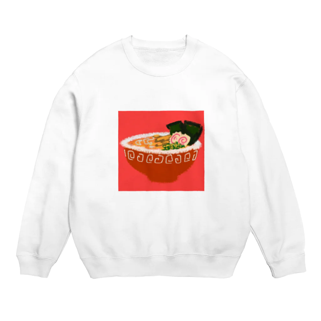 82件(生存)のらーめん！ Crew Neck Sweatshirt