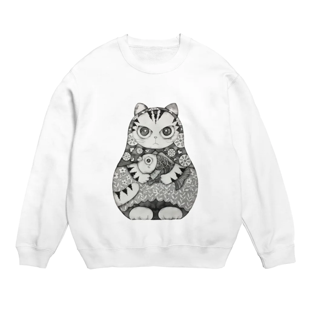 momocoのNEKOISM優秀賞受賞Limited Ｍodel　　　　　　マトリョーシカ　MOMOCO Crew Neck Sweatshirt