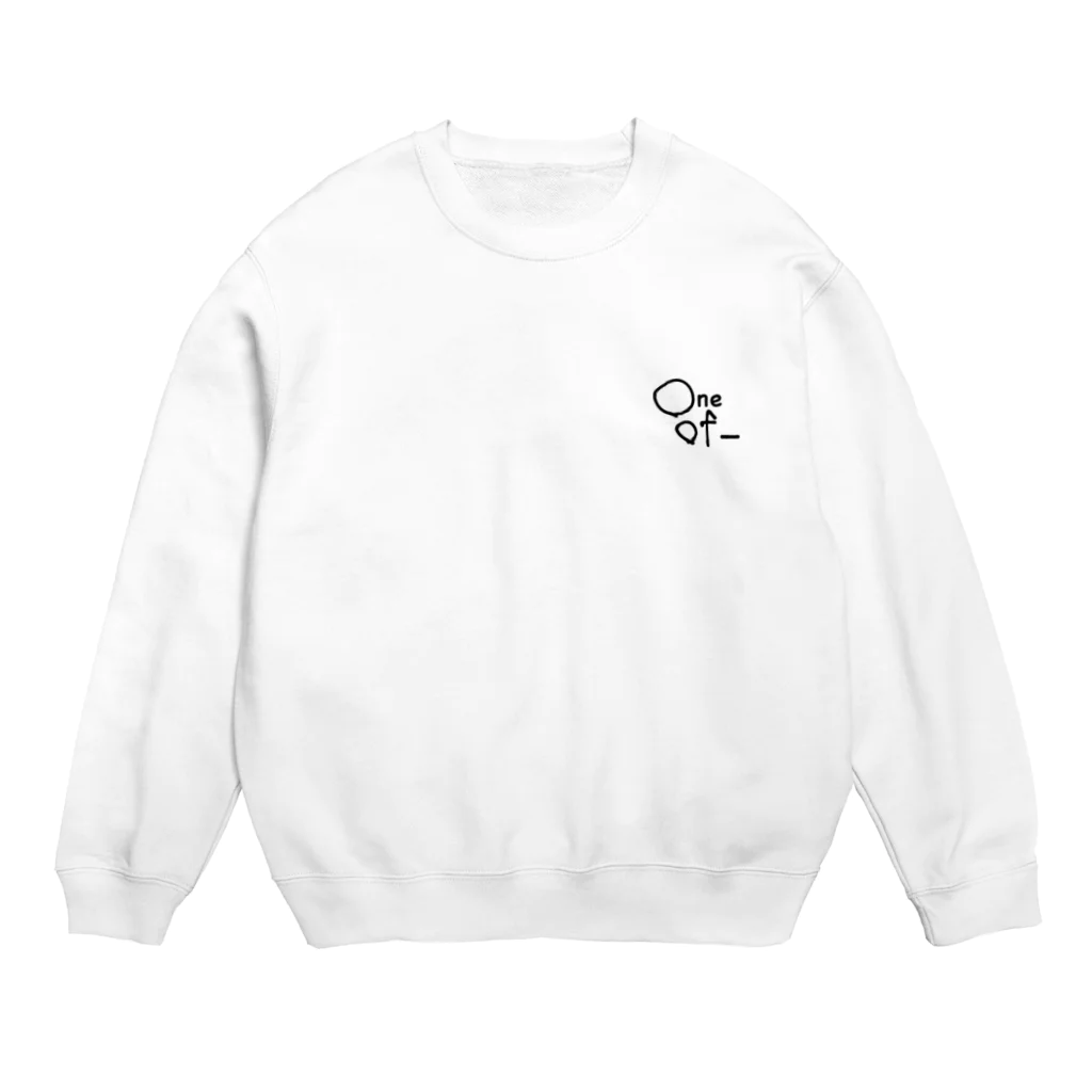 @one of_のone of_ロゴ Crew Neck Sweatshirt