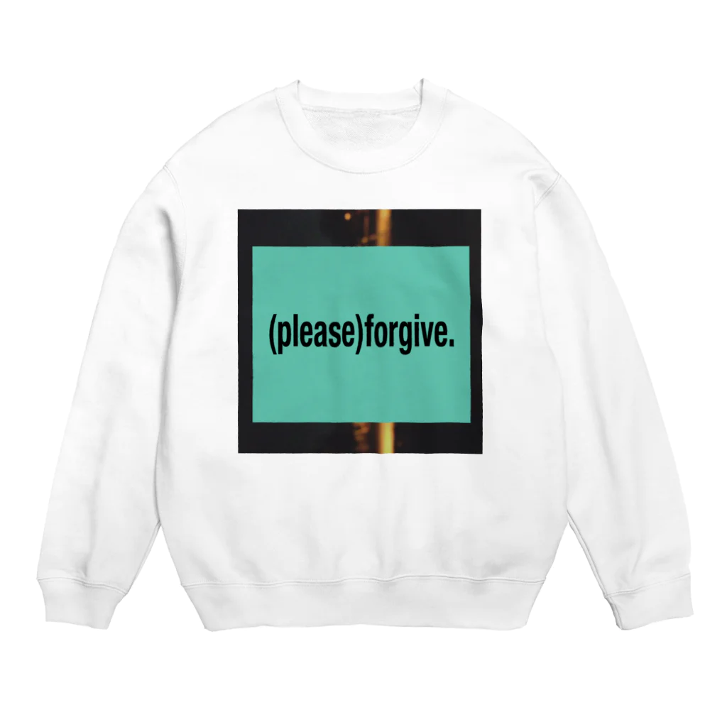 Taiyakiyasan.のpleaseforgive Crew Neck Sweatshirt