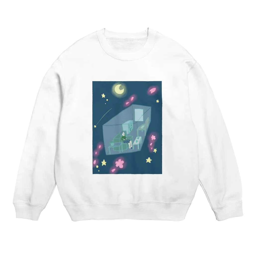 レトルトレトロの春の気配 Crew Neck Sweatshirt