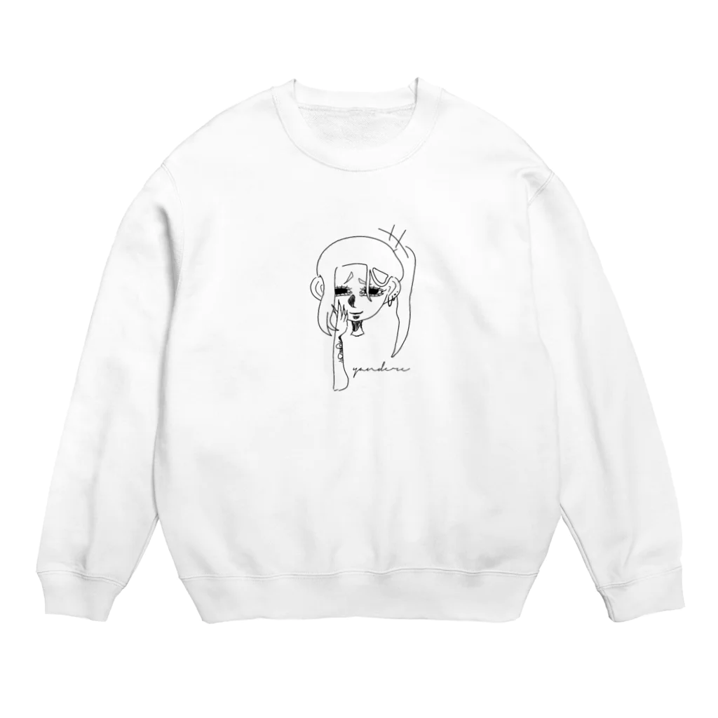 🈂️のyandere Crew Neck Sweatshirt