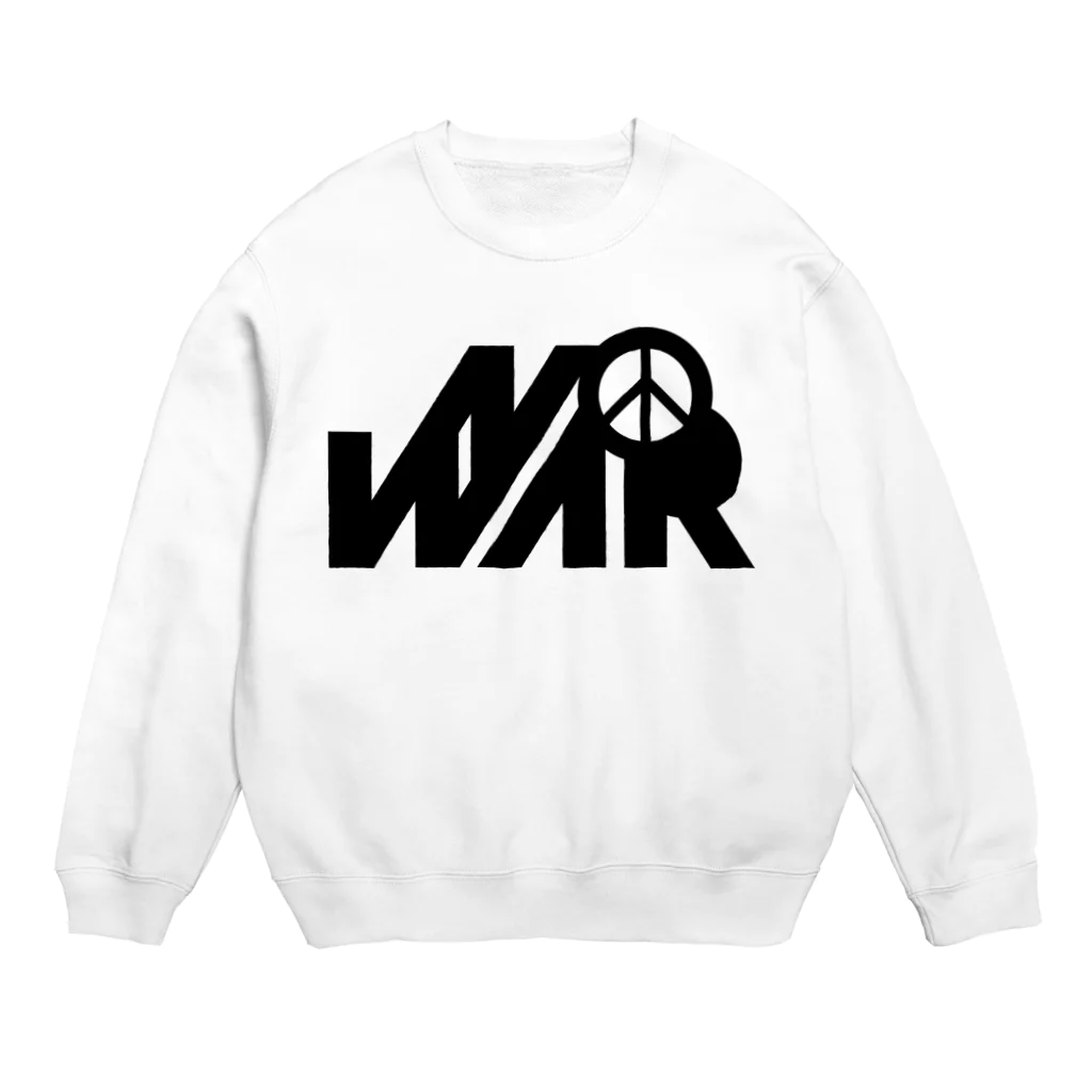 NO WAR, PEACE SYMBOLのNO WAR, PEACE SYMBOL Crew Neck Sweatshirt