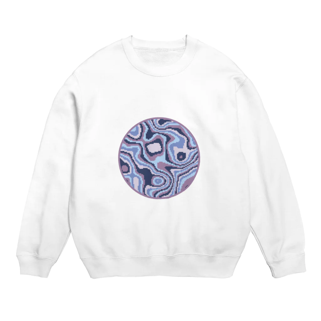 レオナのnoise circle Crew Neck Sweatshirt