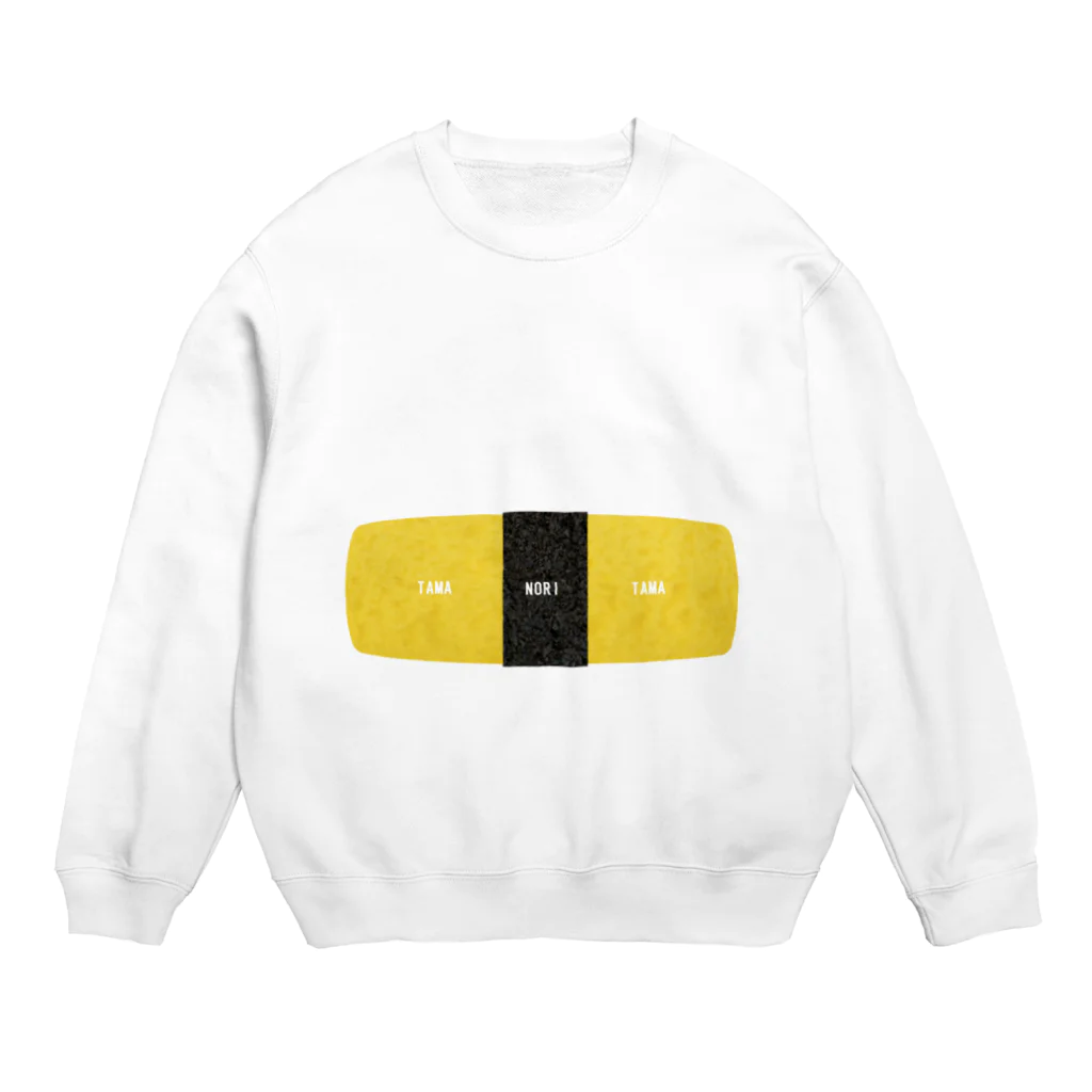 shechewsのたまごのり Crew Neck Sweatshirt