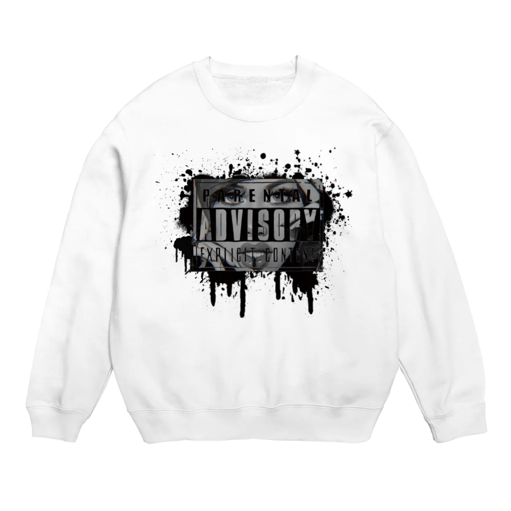 Agent's AtelierのExplicit Jamie Badchild (露骨な表現） Crew Neck Sweatshirt