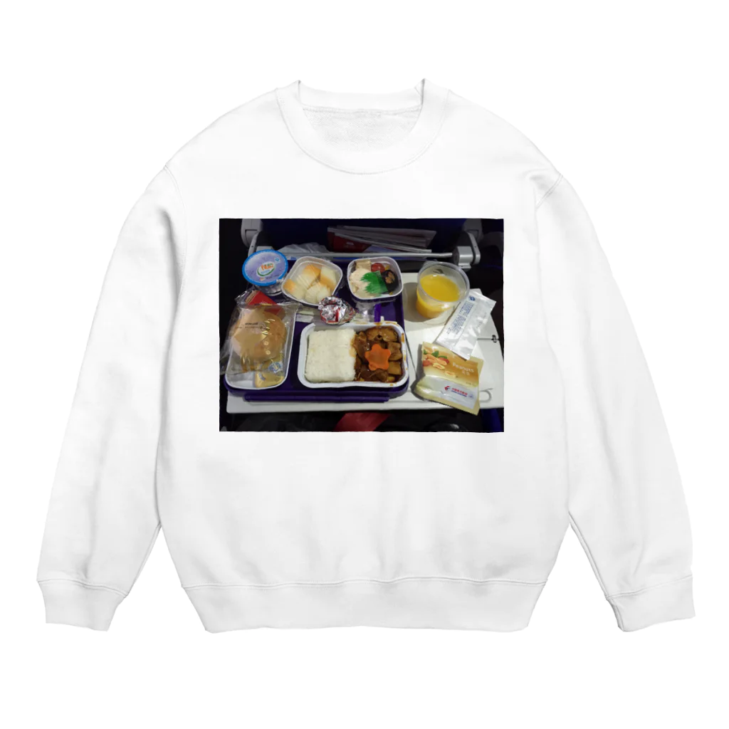 tatsumuraの機内食 Crew Neck Sweatshirt