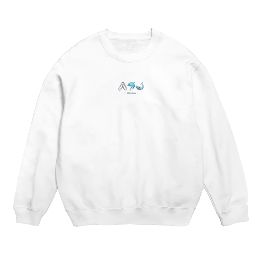 shurinppの#water Crew Neck Sweatshirt