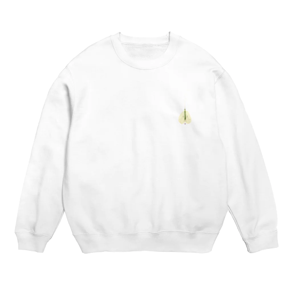 cimantoneのイオンのトイレで見つけた虫 Crew Neck Sweatshirt