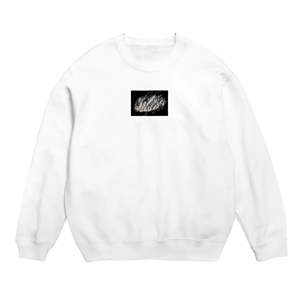 well_bright_31の現実的なハリネズミ君 Crew Neck Sweatshirt