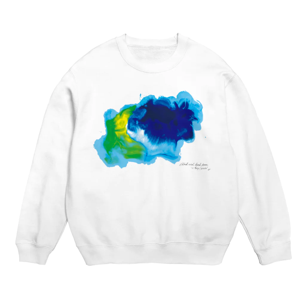 ◆◆◆◆ OCO's SHOP ◆◆◆◆【POP ART】の🎨 Think rich, look poor. Crew Neck Sweatshirt