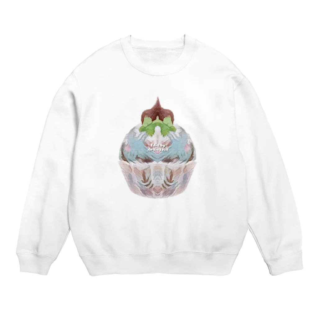 【ホラー専門店】ジルショップの桜チョコミントスイーツ❷ Crew Neck Sweatshirt